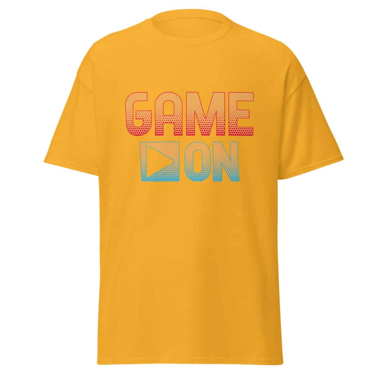 game on T shirts